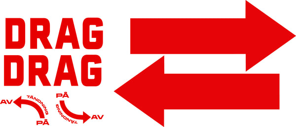 Varning och markering LITEN