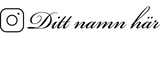 Instagram personligt namn